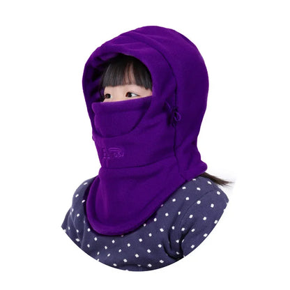 Teplá dětská balaclava