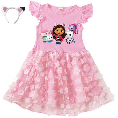 Dívčí šaty Gabbys Dollhouse