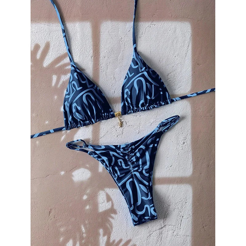Dámské bikiny se vzorem