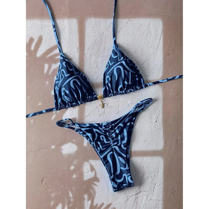 Dámské bikiny se vzorem