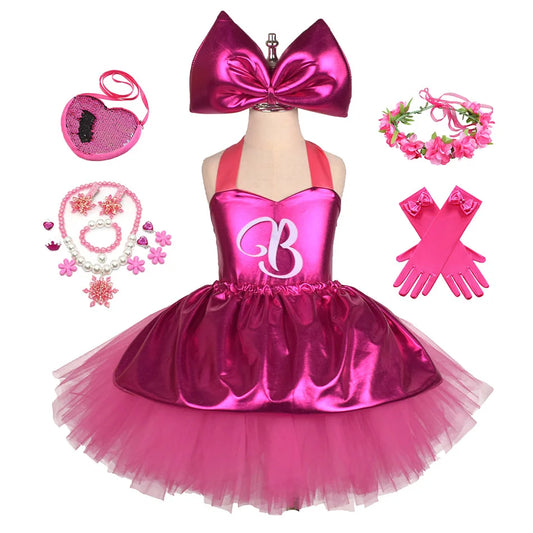 Dívčí kostým Barbie