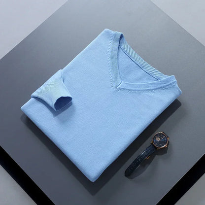 Pánský svetr s kašmírem