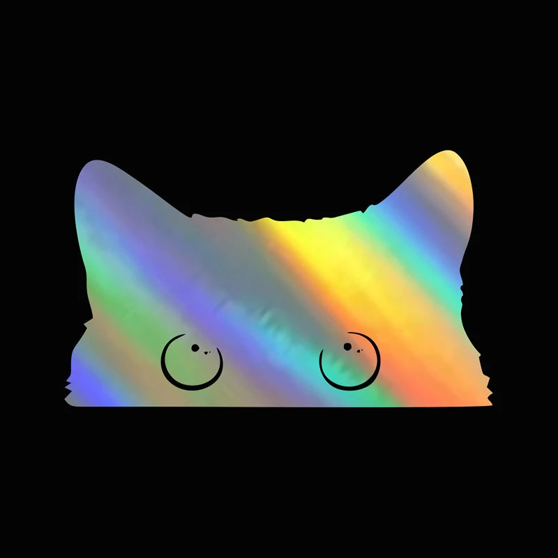 Samolepka kočíčí hlava