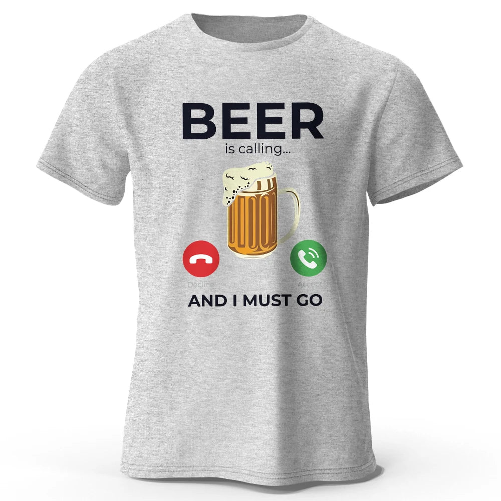 Pánské triko Beer Is Calling