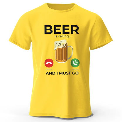 Pánské triko Beer Is Calling