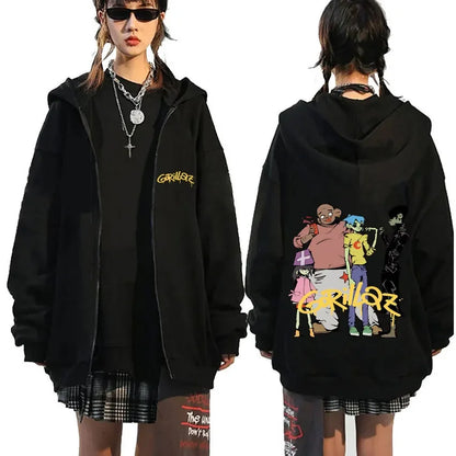 Unisex mikina Gorillaz