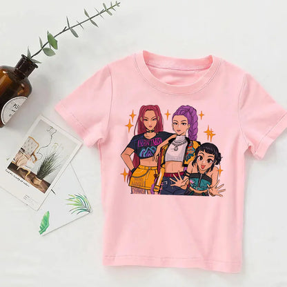 Dívčí triko Demon Hunters