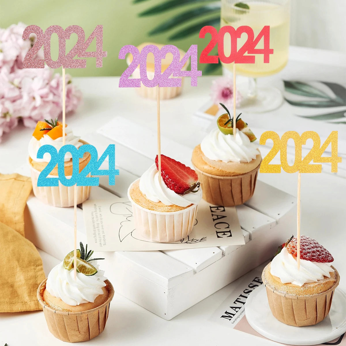 Dekorace na cupcake 2024 12 ks