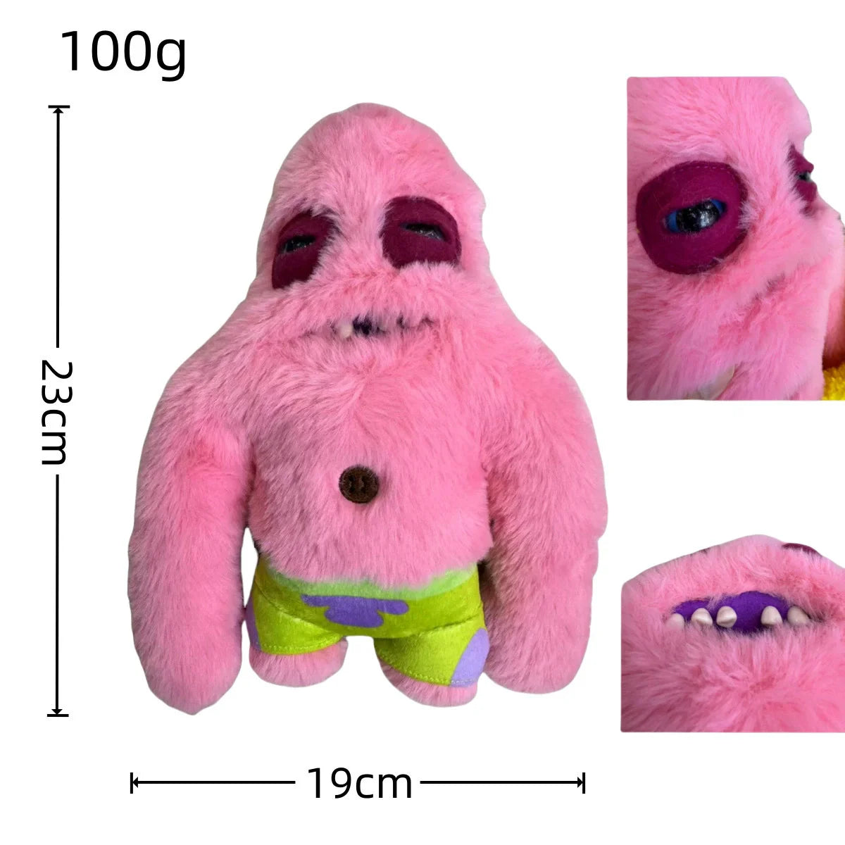 Plyšová hračka Spongebob Ugly Monster