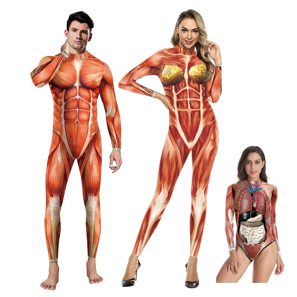 Unisex kostým Anatomie