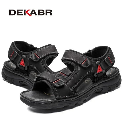 Pánské kožené sandále