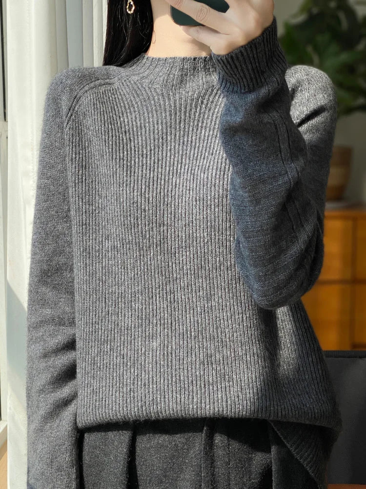 Dámský svetr ze 100 % merino vlny