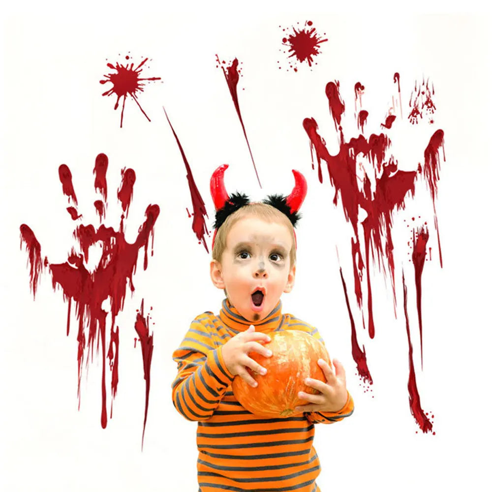 Samolepka na zeď Krvavý Halloween