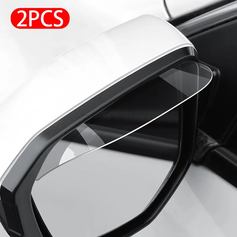 Dešťová clona na zrcátko