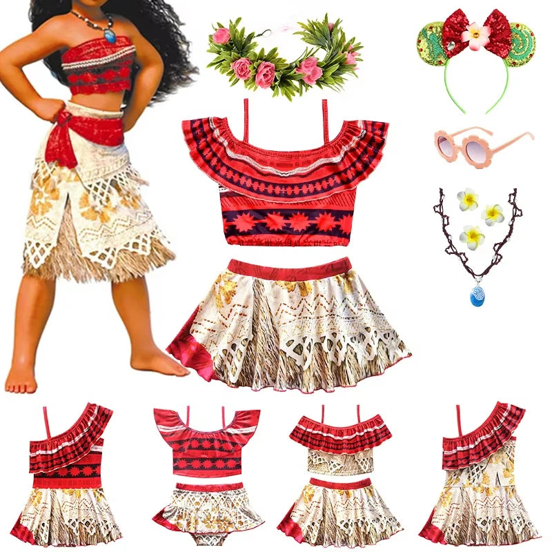 Dívčí plavky Moana