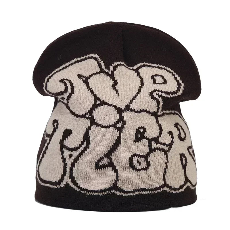 Beanie čepice se vzorem