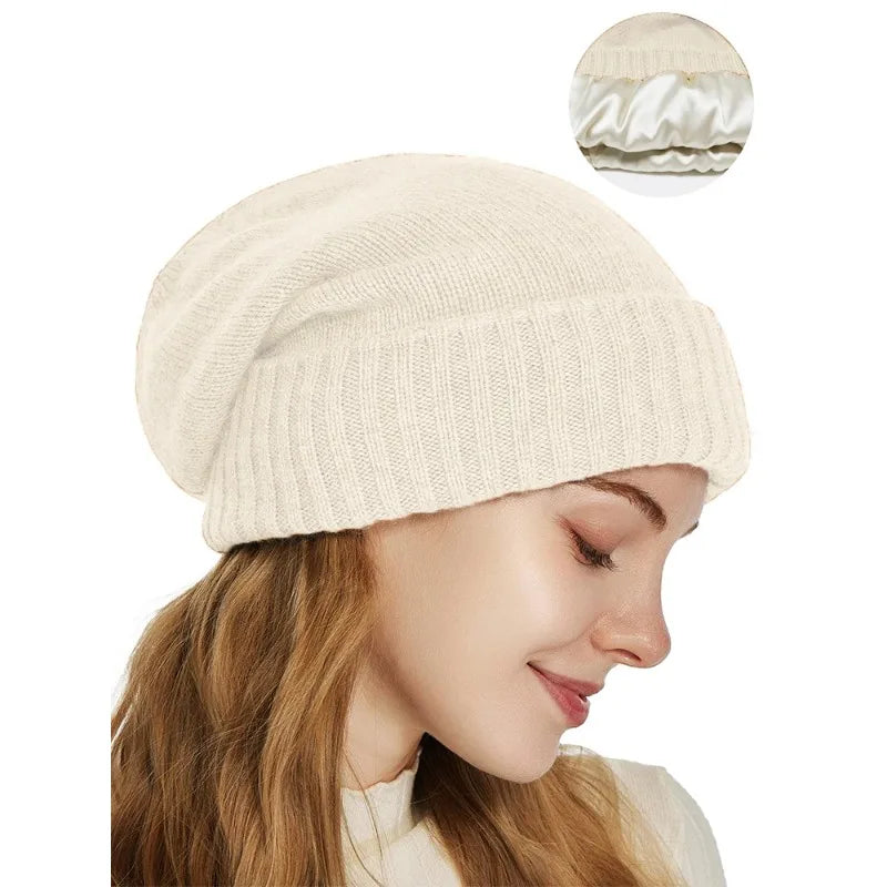 Dámská kašmírová beanie