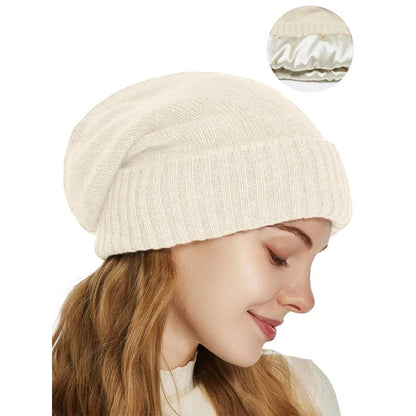 Dámská kašmírová beanie