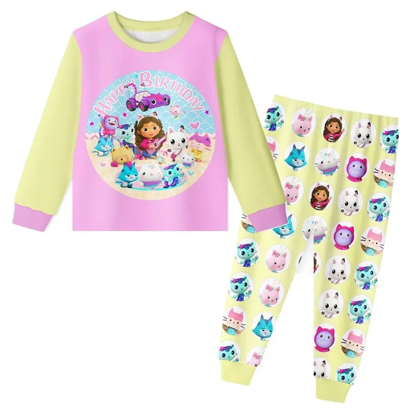 Narozeninové pyžamo Gabby Dollhouse