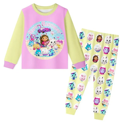 Narozeninové pyžamo Gabby Dollhouse