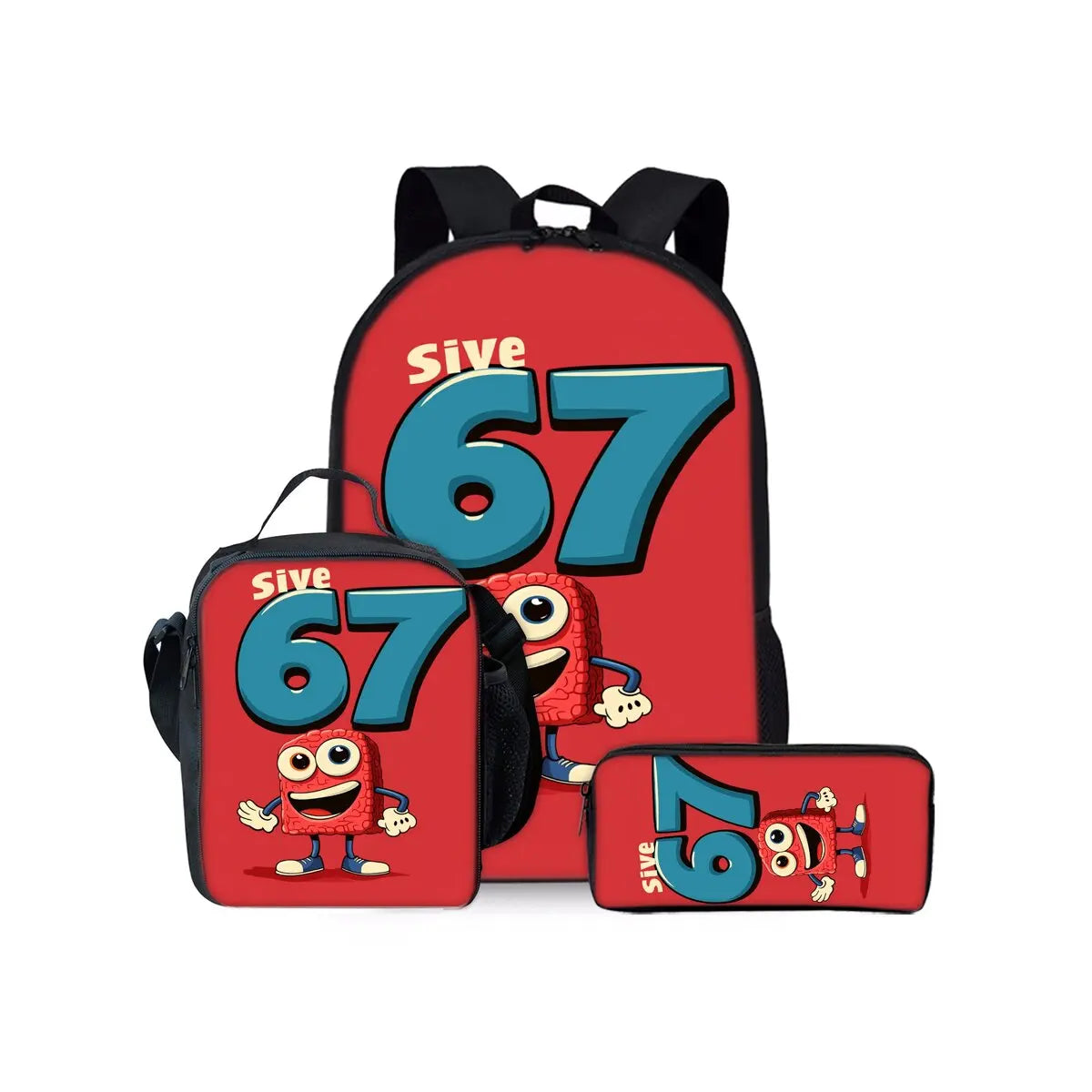 Set školního batohu 67