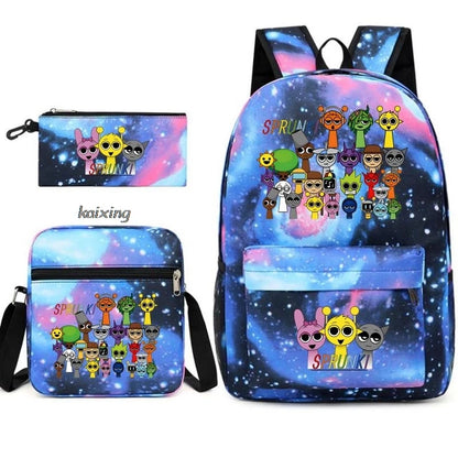Set školního batohu Sprunki