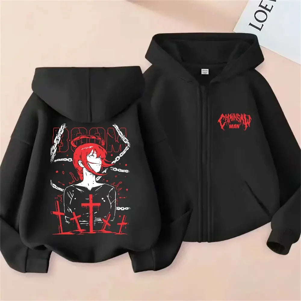 Unisex mikina Anime Chainsaw
