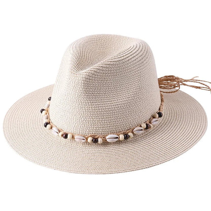 Dámský letní klobouček s mušlemi