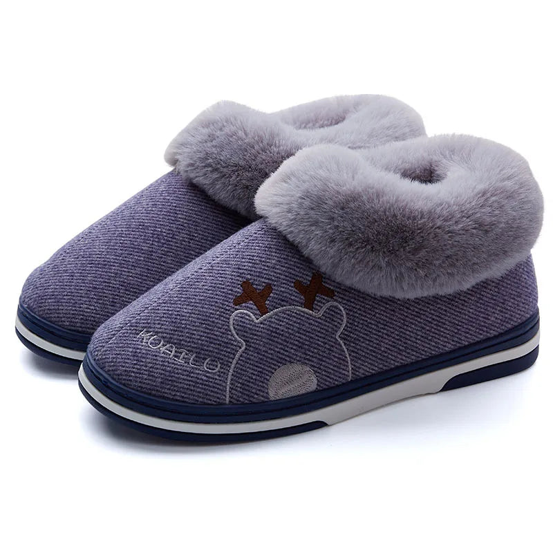 Unisex teplé papuče