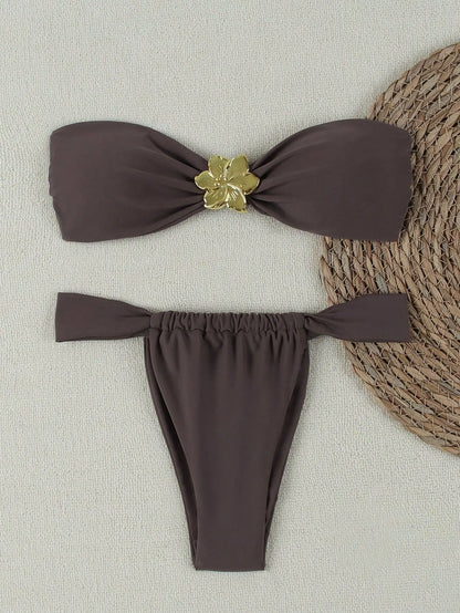 Dámské  bandeau plavky