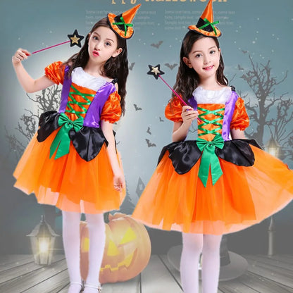 Dívčí kostým na Halloween