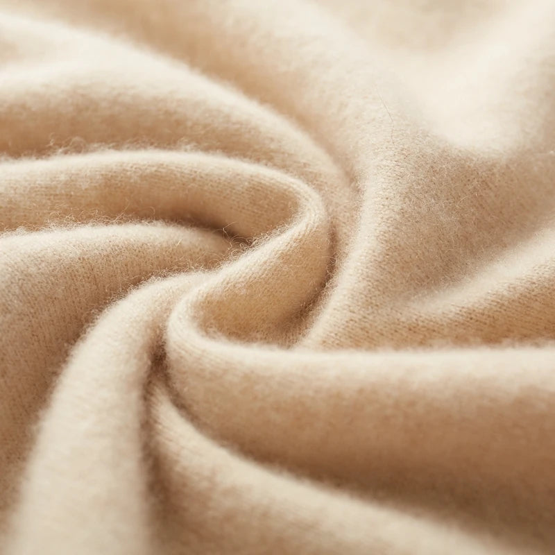 Pánský kašmírový jednobarevný svetr