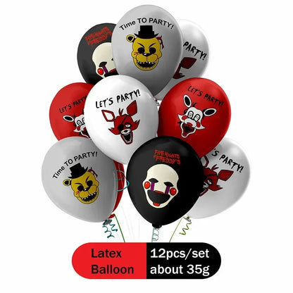 Doplňky na oslavu Five Night At Freddy