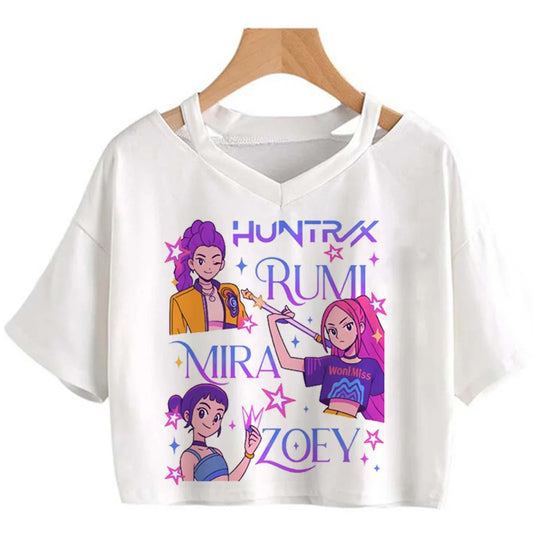 Dívčí triko Huntrix
