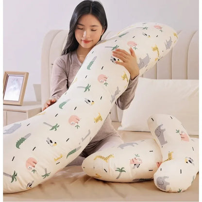 Těhotenský polštář se vzorem