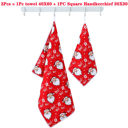 Útěrky s vánočním vzorem