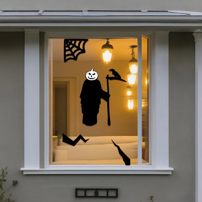Dekorace na dveře na Halloween