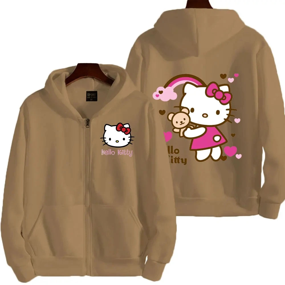 MIkina na zip Hello Kitty