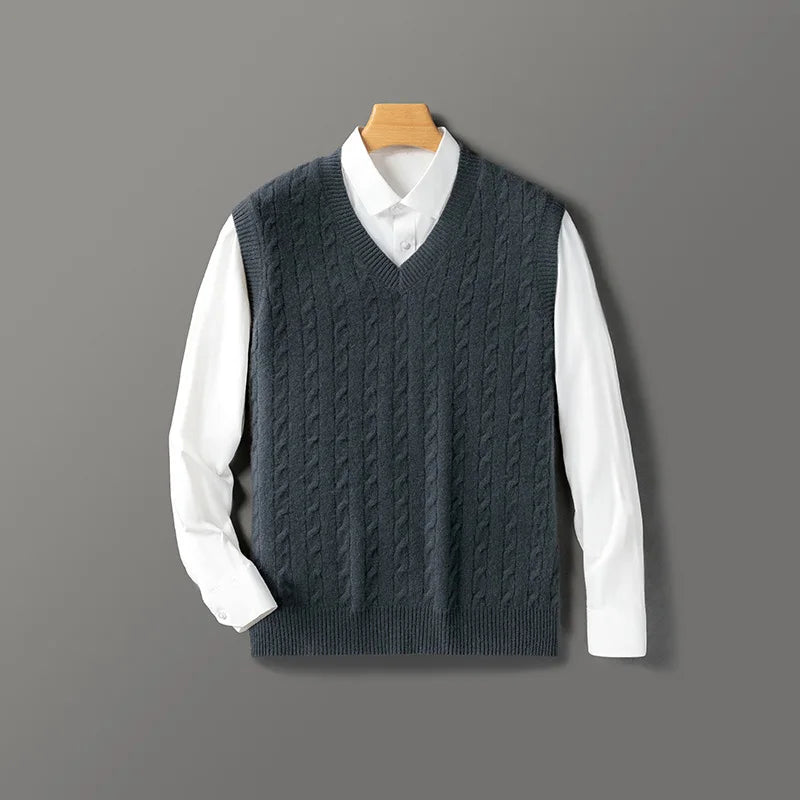 Pánská vlněná vesta