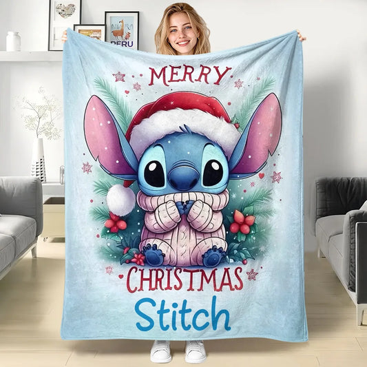 Vánoční deka Stitch