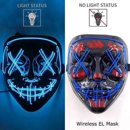 Neonová Led maska