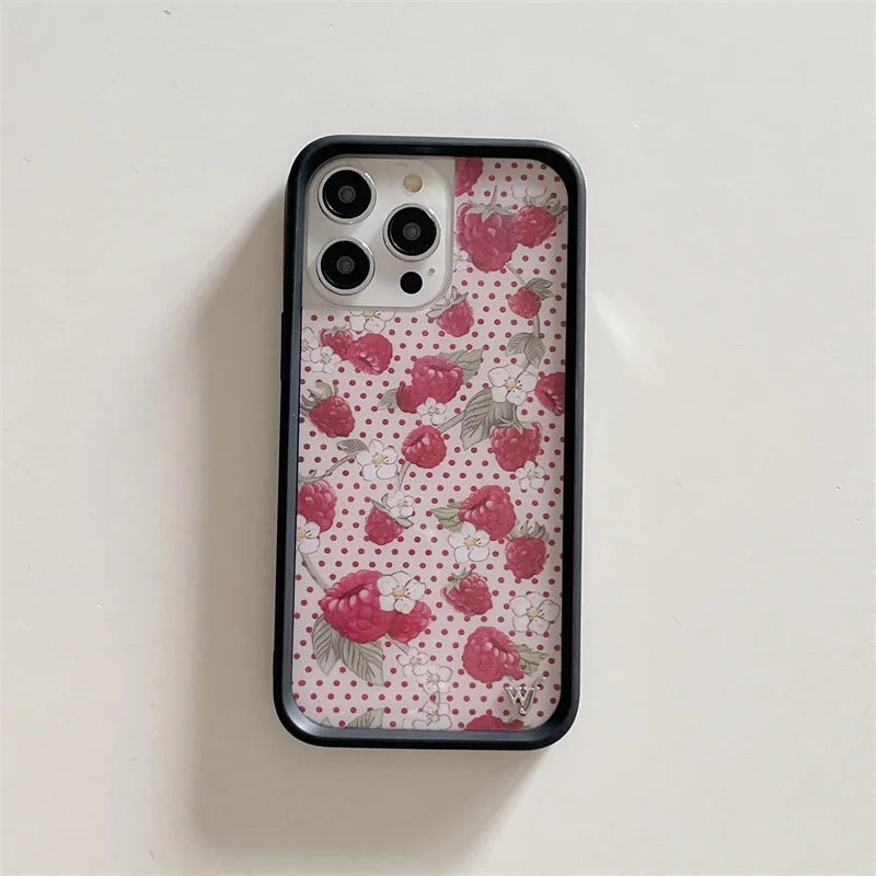 Kryt na IPhone s květinami