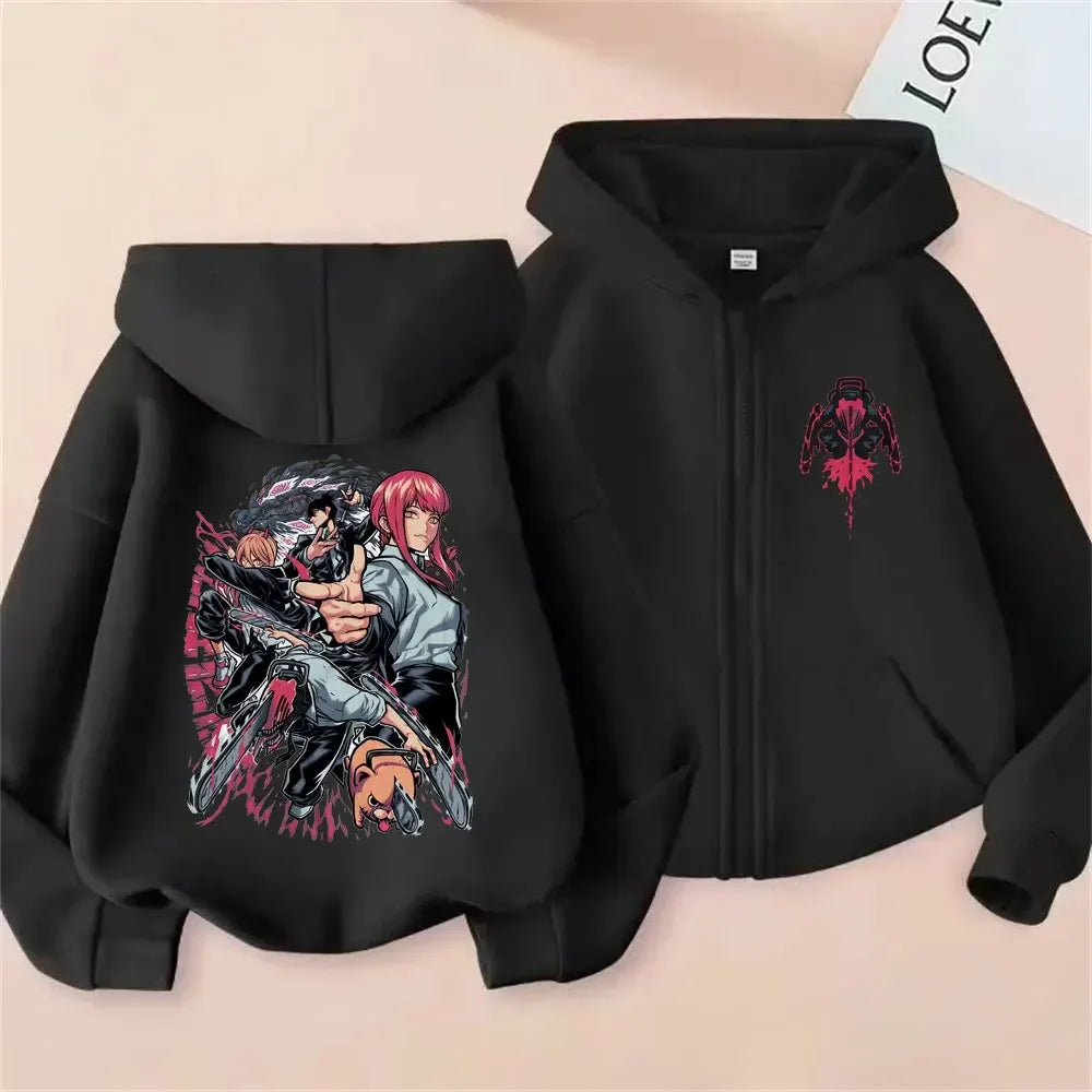 Unisex mikina Anime Chainsaw