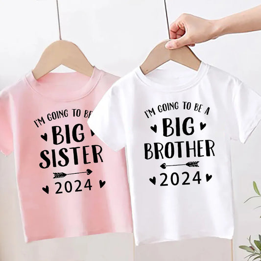 Dětské triko Big Sister/Brother 2024