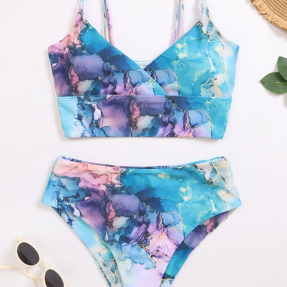 Dámské high waisted bikiny