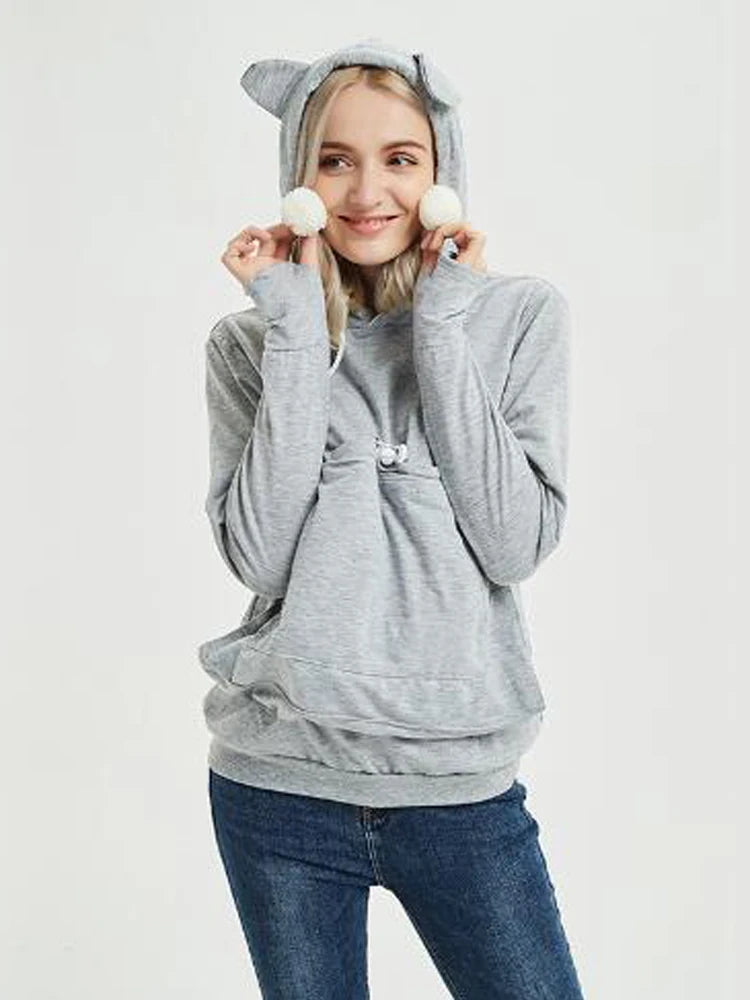 Unisex mikina s kapsou pro psy