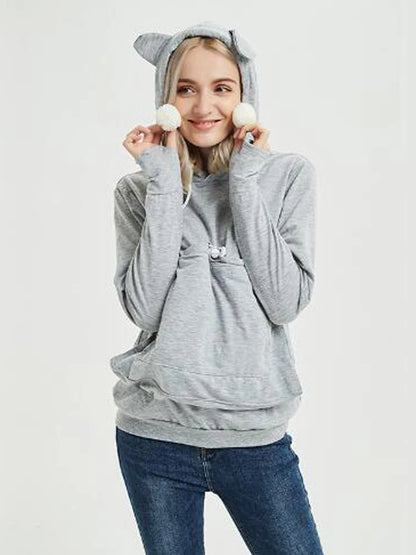 Unisex mikina s kapsou pro psy