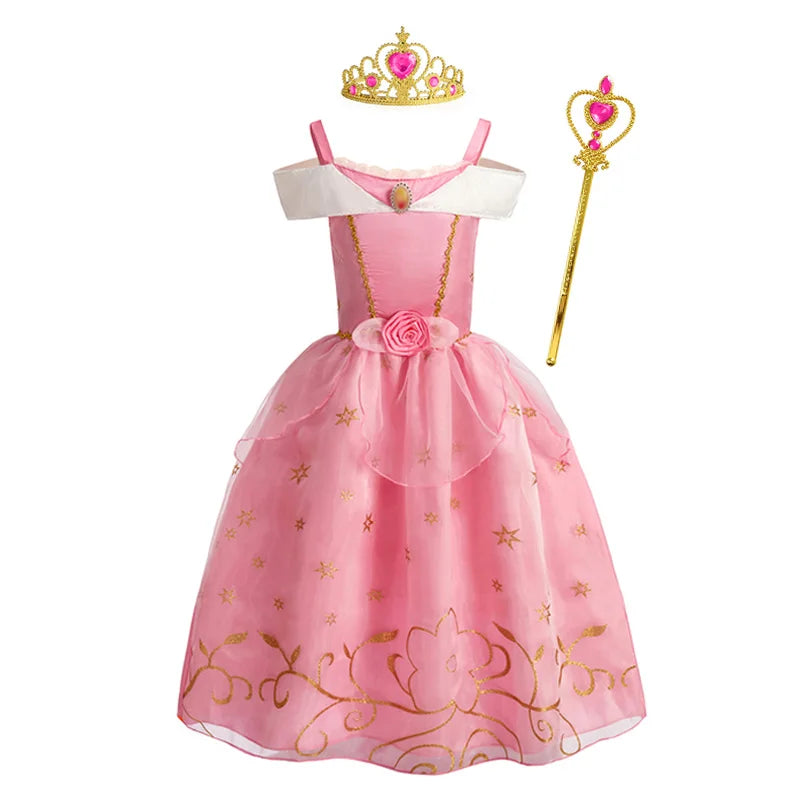 Dívčí kostým pro princezny