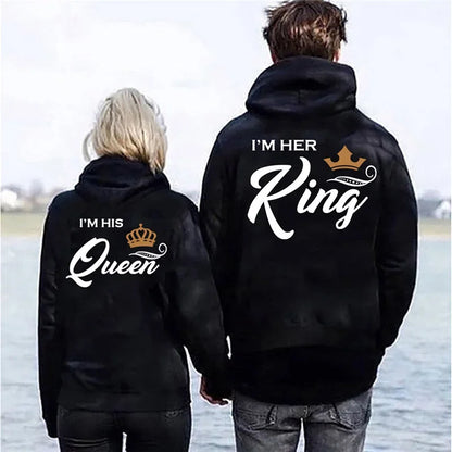 Mikina pro páry King a Queen