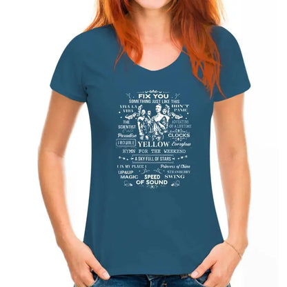 Unisex triko Coldplay písničky